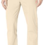 Men's Cotton Poplin Slim Fit Stretch Chino Pants
