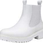 Women 9605 Chelsea Ankle Boots Slip on Short Booties