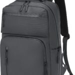 Waterproof Laptop Backpack for Men & Women, Flight Approved Anti-Theft Daypack with 15.6-inch Laptop Sleeve (Gray)
