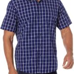 Men Regular-Fit Short-Sleeve Poplin Shirt