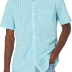 Men Regular-Fit Short-Sleeve Poplin Shirt