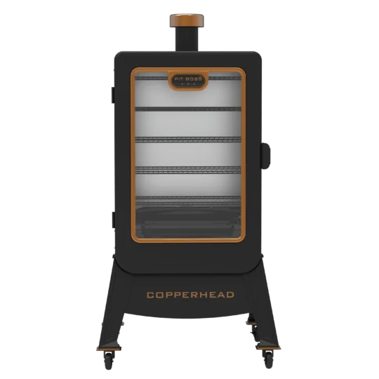 Pit Boss Copperhead 1300 Sq in Vertical Wood Pellet Smoker - Onyx Edition