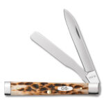 Case Baby Doc P/S Jig Amber Bone 2-7/8” Closed CA10797