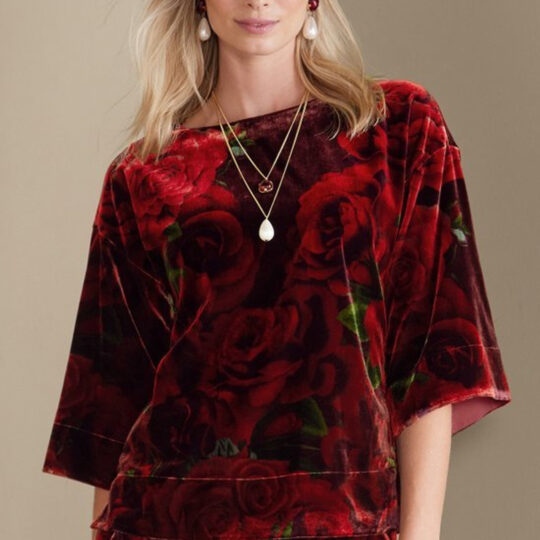 Aria Velvet Top