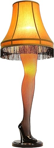 45" Christmas Deluxe Leg Lamp, Multicolor