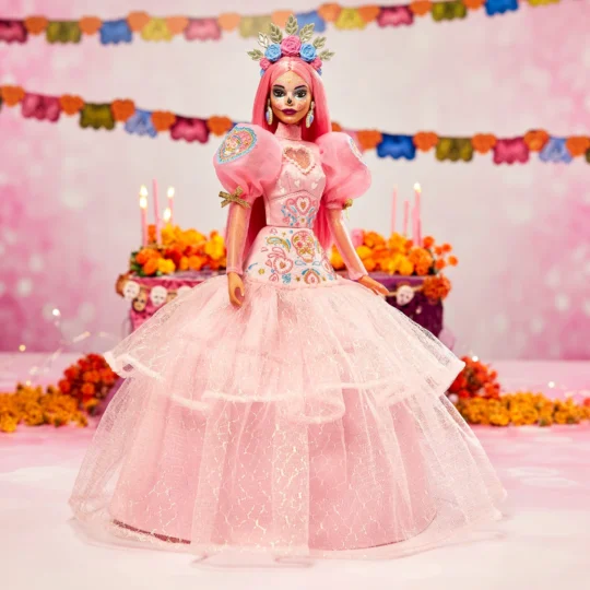 2023 Día De Muertos Barbie x Pink Magnolia Doll