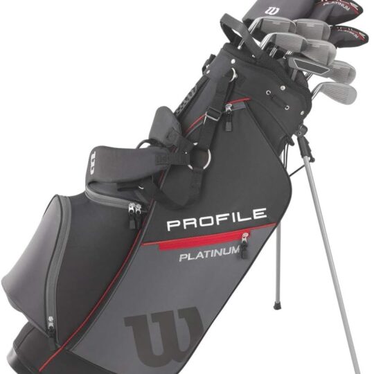 WILSON Profile Platinum Club Set, Right Hand, Stand Bag