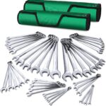 SK 42-Piece Wrench Set, SAE & Metric, SuperKrome Finish