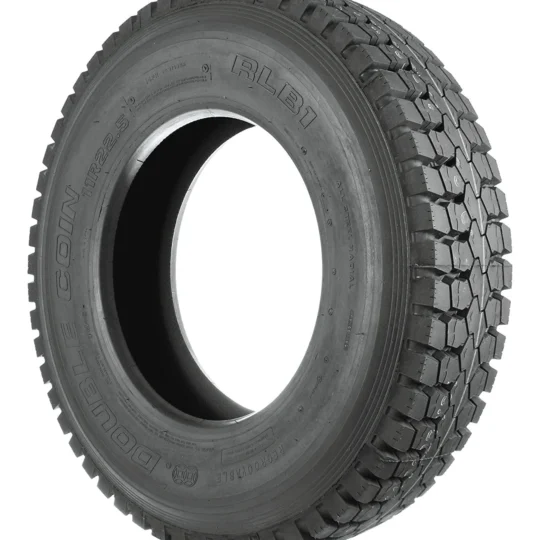 Double Coin RLB1 Open Shoulder Drive-Position Commercial Radial Truck Tire - 11R22.5 14 ply