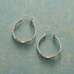Sun And Surf Hoop Earrings