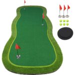 Putting Practice Mat, Long Indoor/Outdoor Training Green