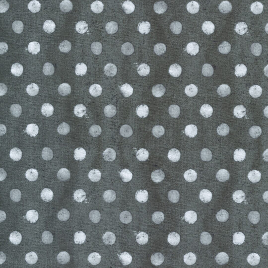 Gray Painted Dots Quilt Cotton Fabric by Keepsake Calico