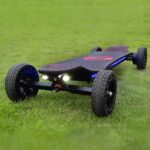 Electric Skateboard 4000 Watts | 12S3P | 35 mph | 22 Mile Range | 6" Wheels | Cool Lights |