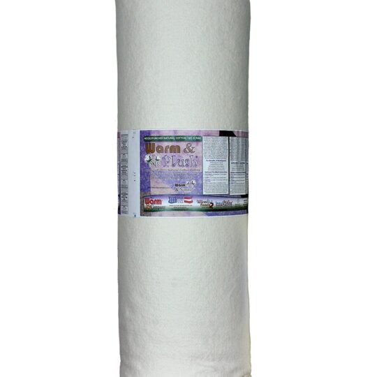 The Warm Company Warm & Plush Cotton Batting 90 X 25 Yd Bolt