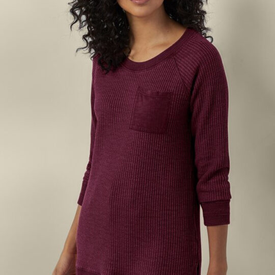 Autumn Waffle Tunic