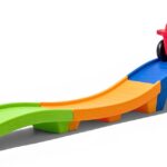 Up & Down Roller Coaster Toy for Kids, Ride On Push Car, Indoor/Outdoor Playset, Toddlers Ages 2 - 5 years old, Compact Storage, Max Weight 50 lb., Multicolor