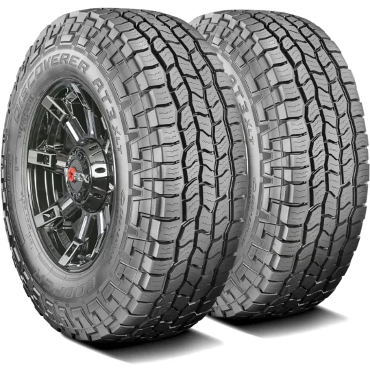 Pair of 2 (TWO) Cooper Discoverer AT3 XLT LT 285/60R20 125/122S E 10 Ply A/T All Terrain Tires