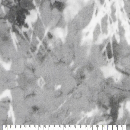 Gray Paint Splatter Anti Pill Fleece Fabric