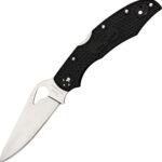 Spyderco Byrd Cara Cara 2 Folding Knife Black FRN SPBY03PBK