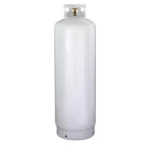 100LB (23 Gal) Multi-Valve Propane Tank with High Capacity Filler, Great for Mixed Heating Systems, Home fireplaces, Dryers and Grills