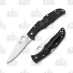 Spyderco Endura 4 Lightweight Folding Knife Black FRN 3.75in Satin Blade SPC10FPBK