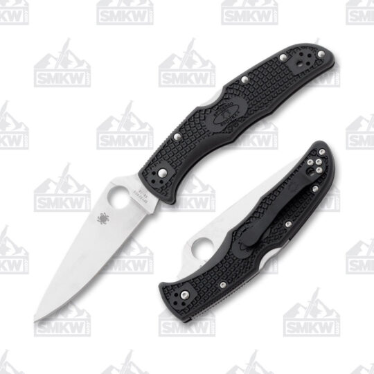Spyderco Endura 4 Lightweight Folding Knife Black FRN 3.75in Satin Blade SPC10FPBK