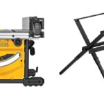 Construction site table saw, compact type, 8-1/4 inches