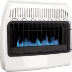 Calorie liquid propane blue flame wall-mounted heater without exhaust ventilation