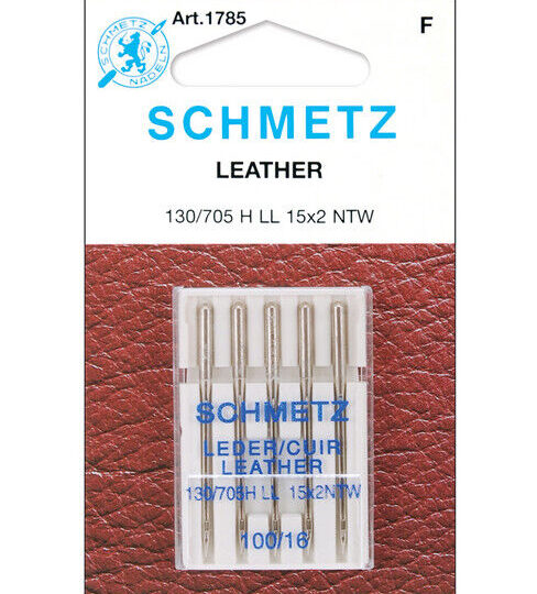 Schmetz Leather Machine Needles 5 pk Size 16/100
