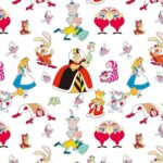 Alice In Wonderland Group Pack Cotton Fabric