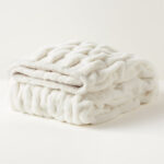 La Parisienne Faux Fur Throw