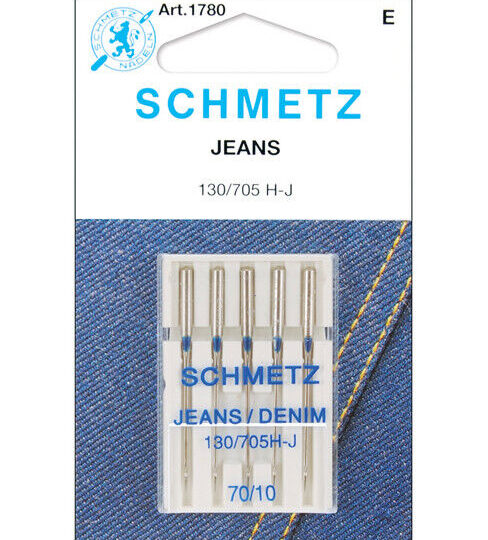 Schmetz Denim/Jeans Machine Needles 5 pk Several Sizes