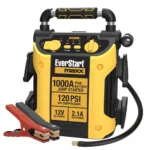 EverStart Maxx J5C09E 1000 Peak Amp Jump Starter with Compressor, Pivoting LED Light, DC and USB Port