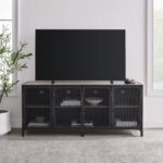 Carbon Loft Pierpont 60-Inch Industrial TV Stand Console - Grey Wash