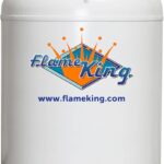 Flame King 420LB ASME Vertical Propane Tank, White