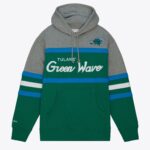 Tulane Green Wave Green Head Coach Pullover Hoodie
