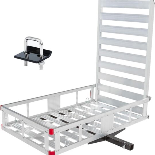 MaxxHaul 50945 Aluminum Mobility Carrier with Ramp, 500lb Capacity