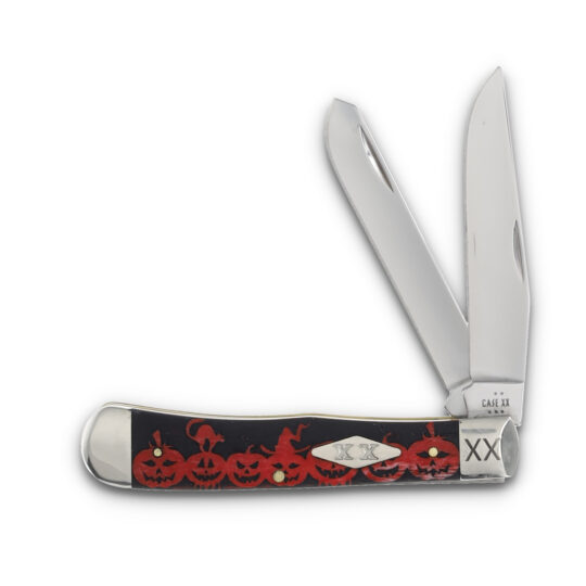 O/CASE HAPPY HALLOWEEN RED BN TRAPPER